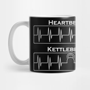 Heartbeat vs Kettlebeat Mug